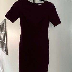 Plum 00P Calvin Klein dress